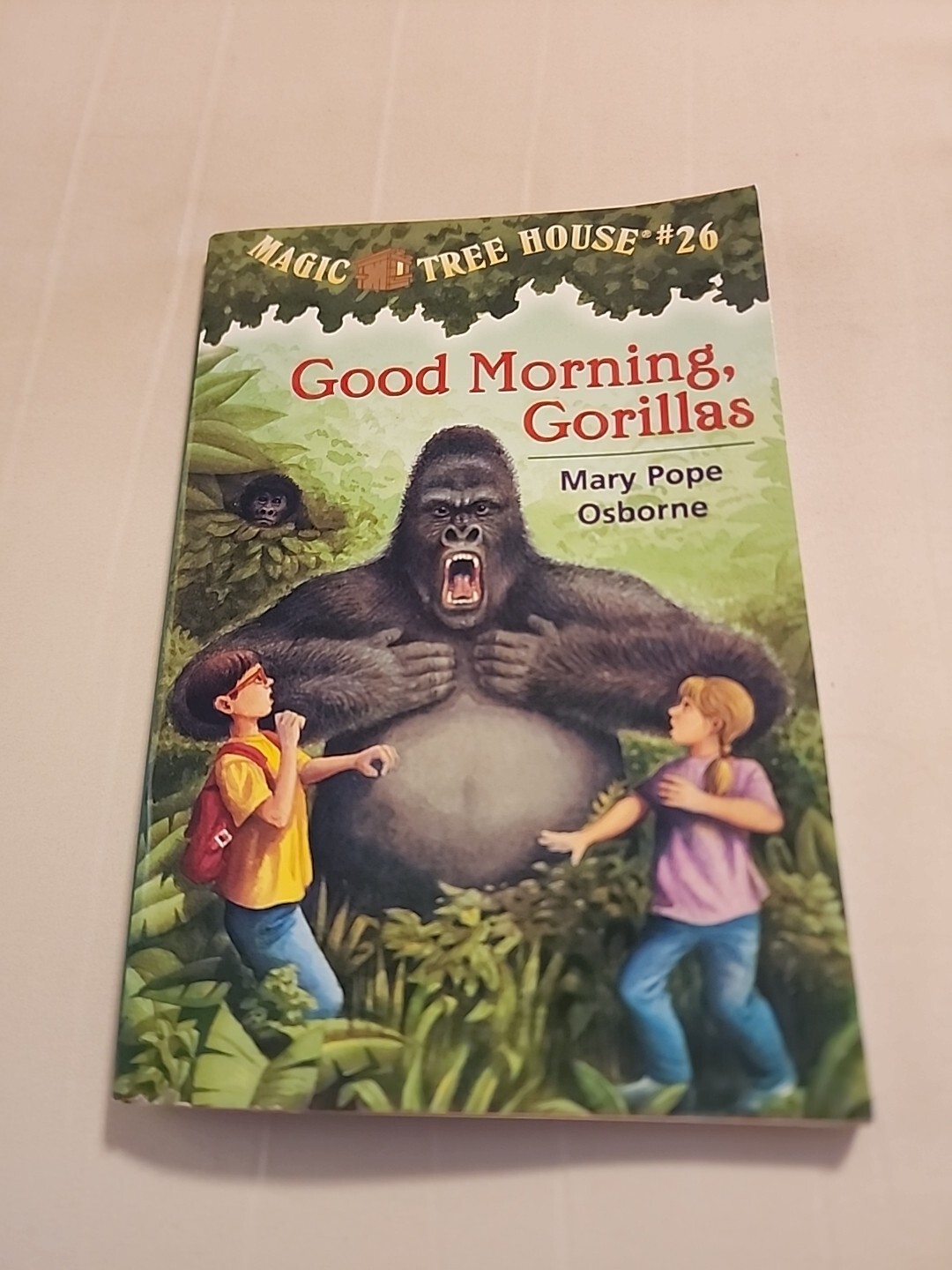 Magic Tree House #26 Good Morning, Gorillas by Mary Pope Osborne [Paperback]