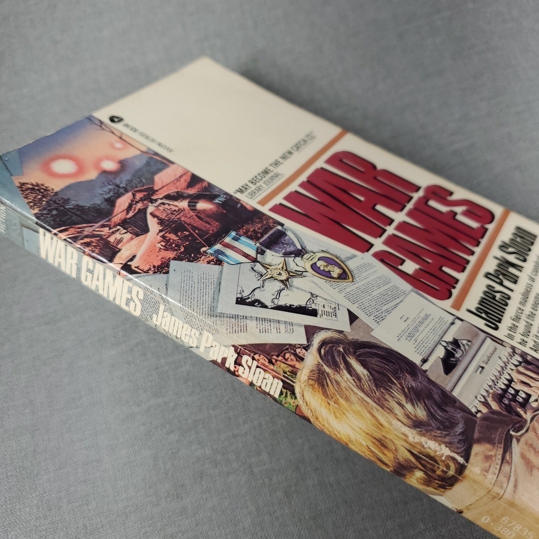 War Games James Park Sloan 1973 Vintage Paperback Book