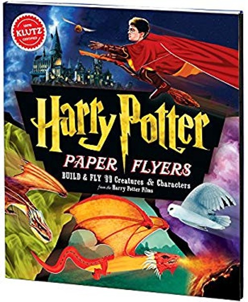 Harry Potter Paper Flyers Hardcover Editors of Klutz