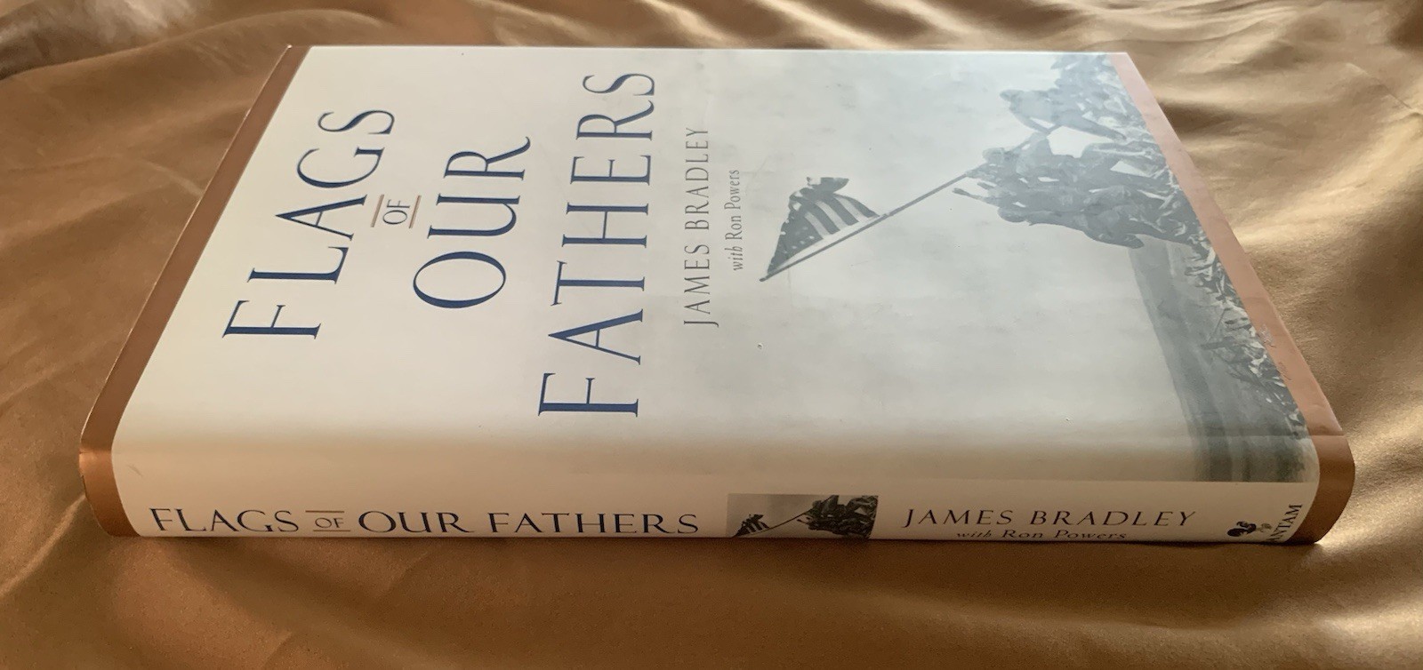 Flags of Our Fathers SIGNED by James Bradley (2000, HCDJ 1st ed)