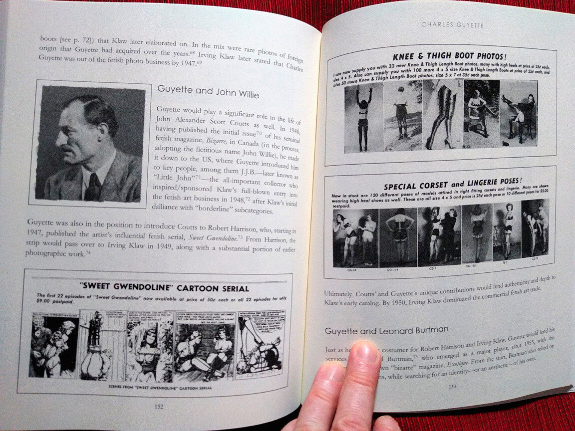 CHARLES GUYETTE: Godfather of American Fetish Art, Irving Klaw, Bettie Page