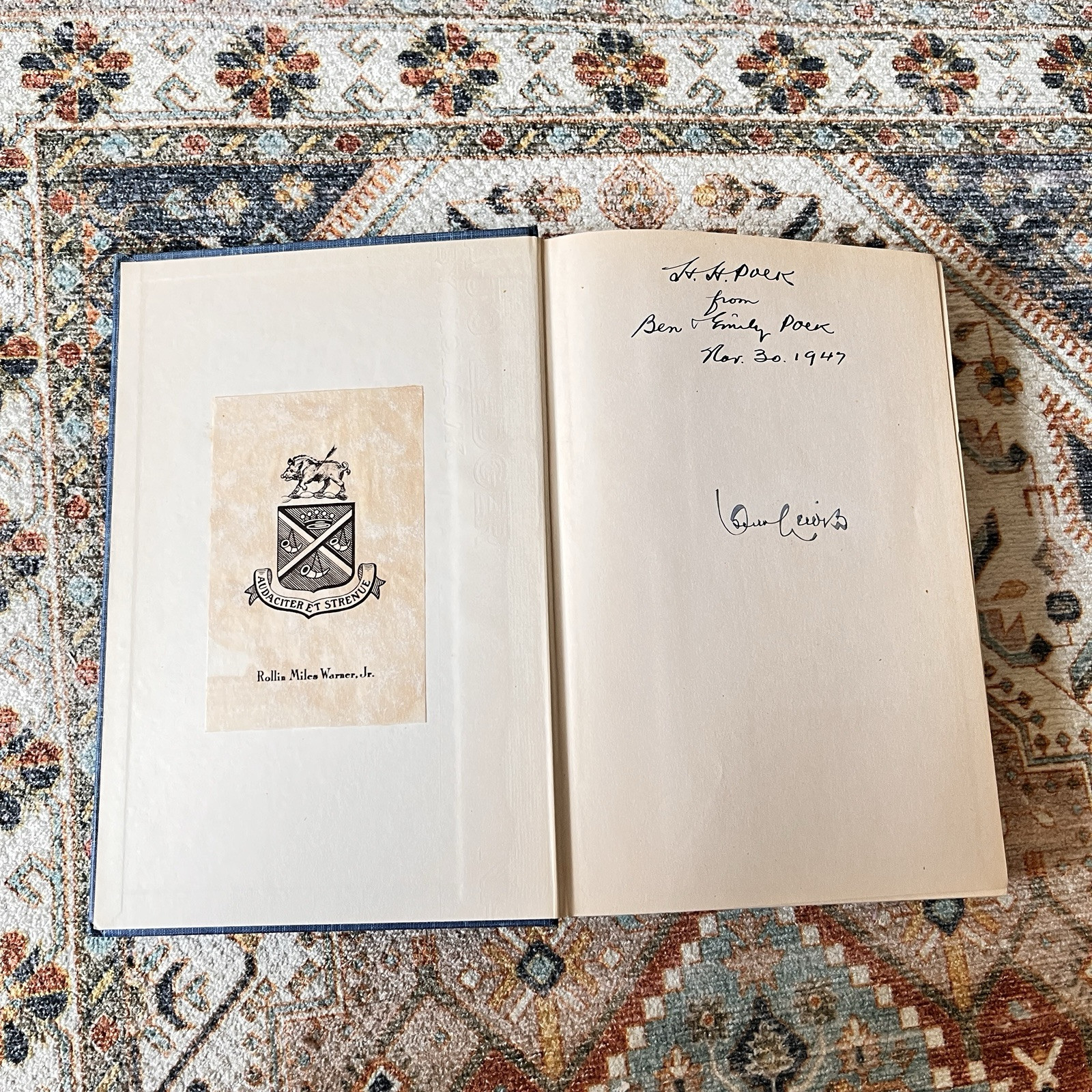 The Big Bonanza by Dan DeQuille, 1947 Borzoi Edition Hardcover No DJ
