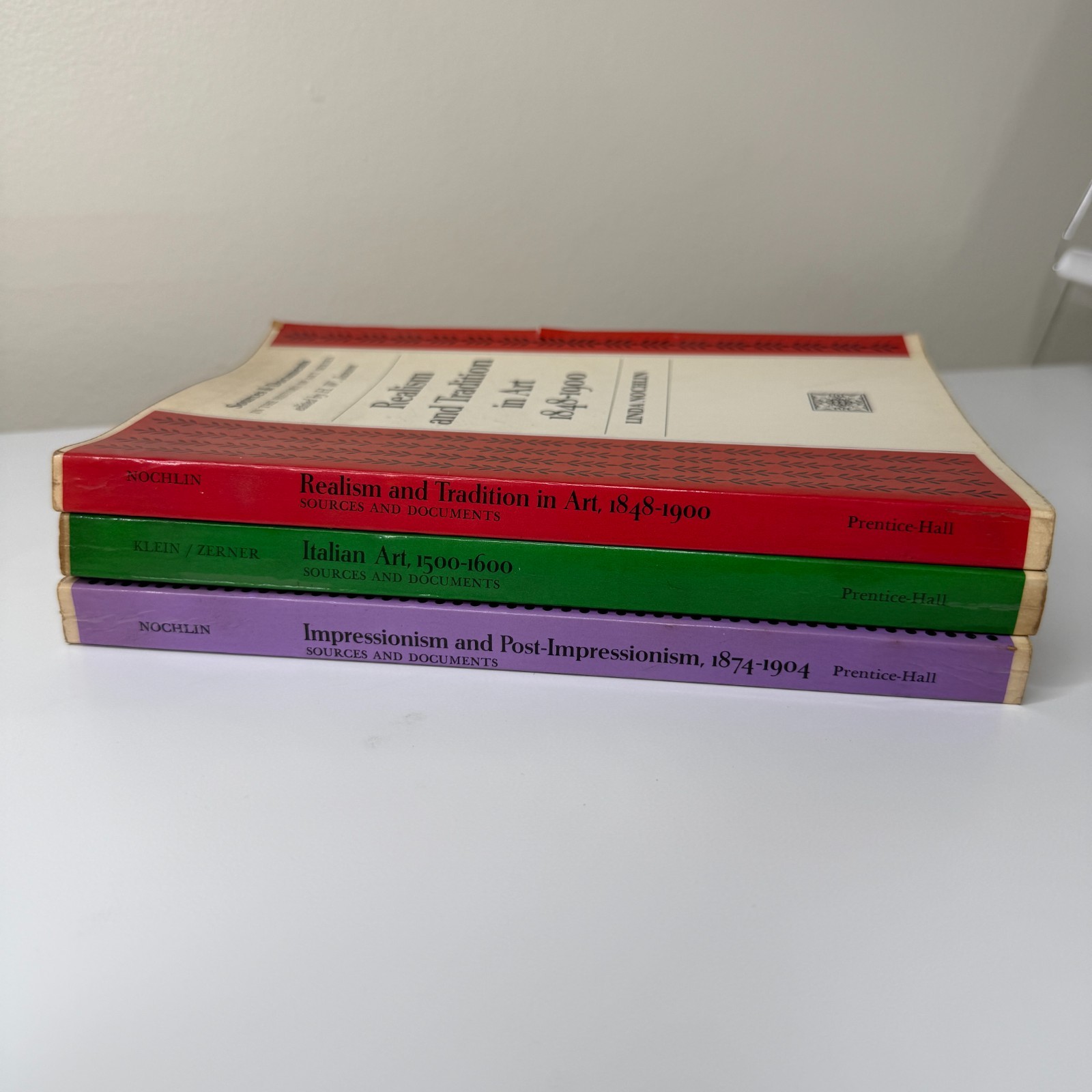 Linda Nochlin Art History 3 Vol Set Impressionism Realism Italian Art 1966 PB