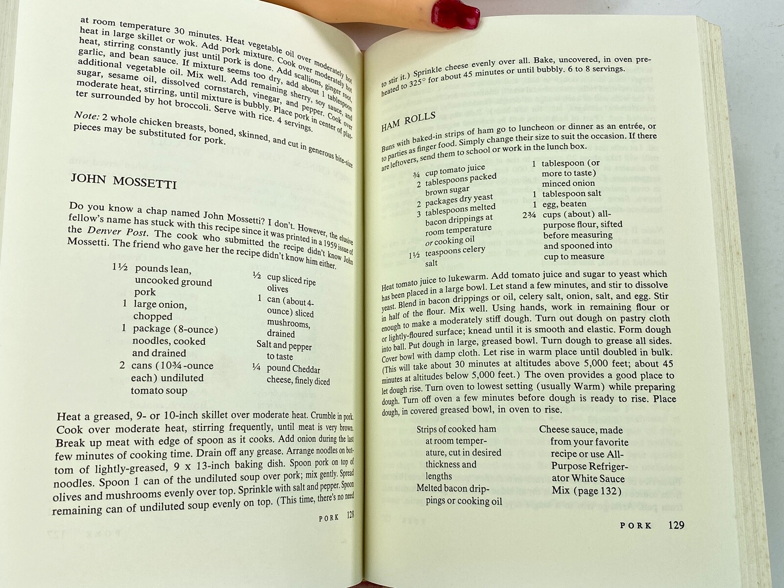 Hellen Dollaghan’s Best Main Dishes c.1980 Vintage Hardback