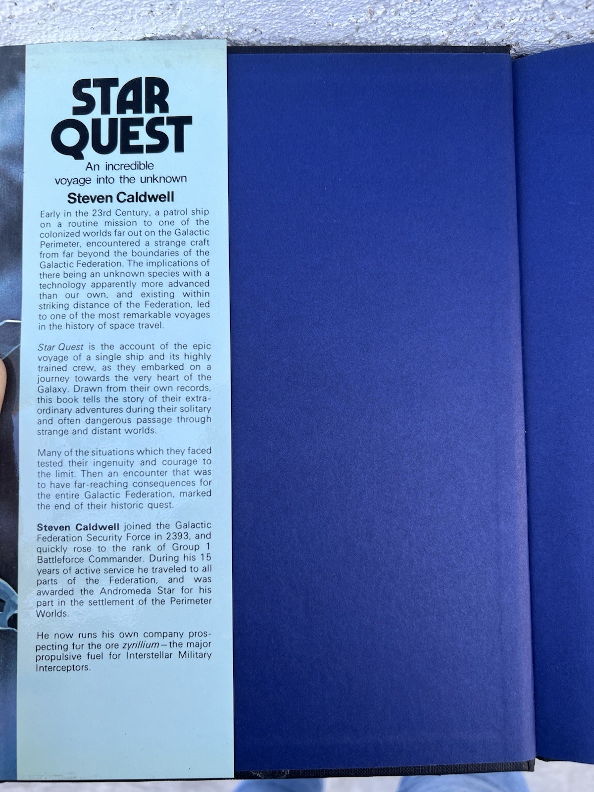 1979 Star Quest by Steven Caldwell Crescent Books Hardcover Galactic Encounters