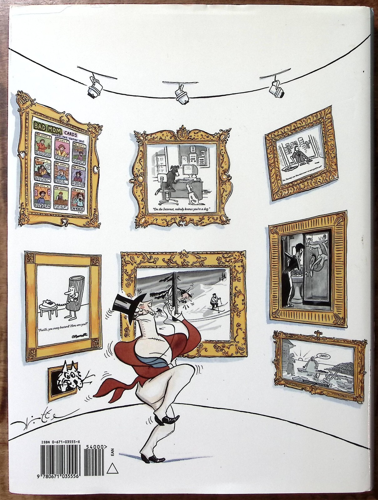 THE NEW YORKER 75th ANNIVERSARY CARTOON COLLECTION HARDBACK DUST JACKET EXC B368