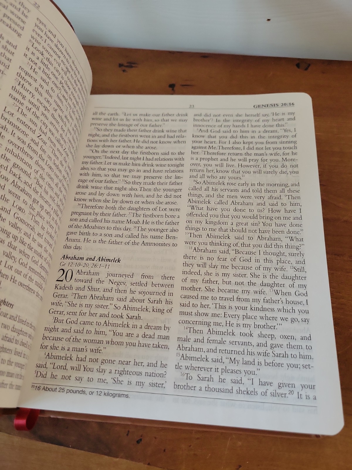 Giant Print Restoration Bible Brown Leather Soft Limited PTL Club MEV