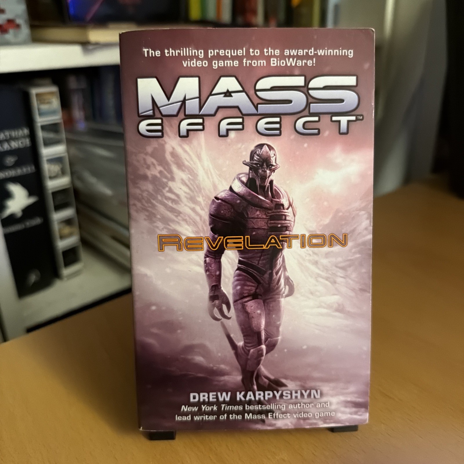 MASS EFFECT Paperback Lot 3 Novels Ascension/Retribution/Revelation by Karpyshyn