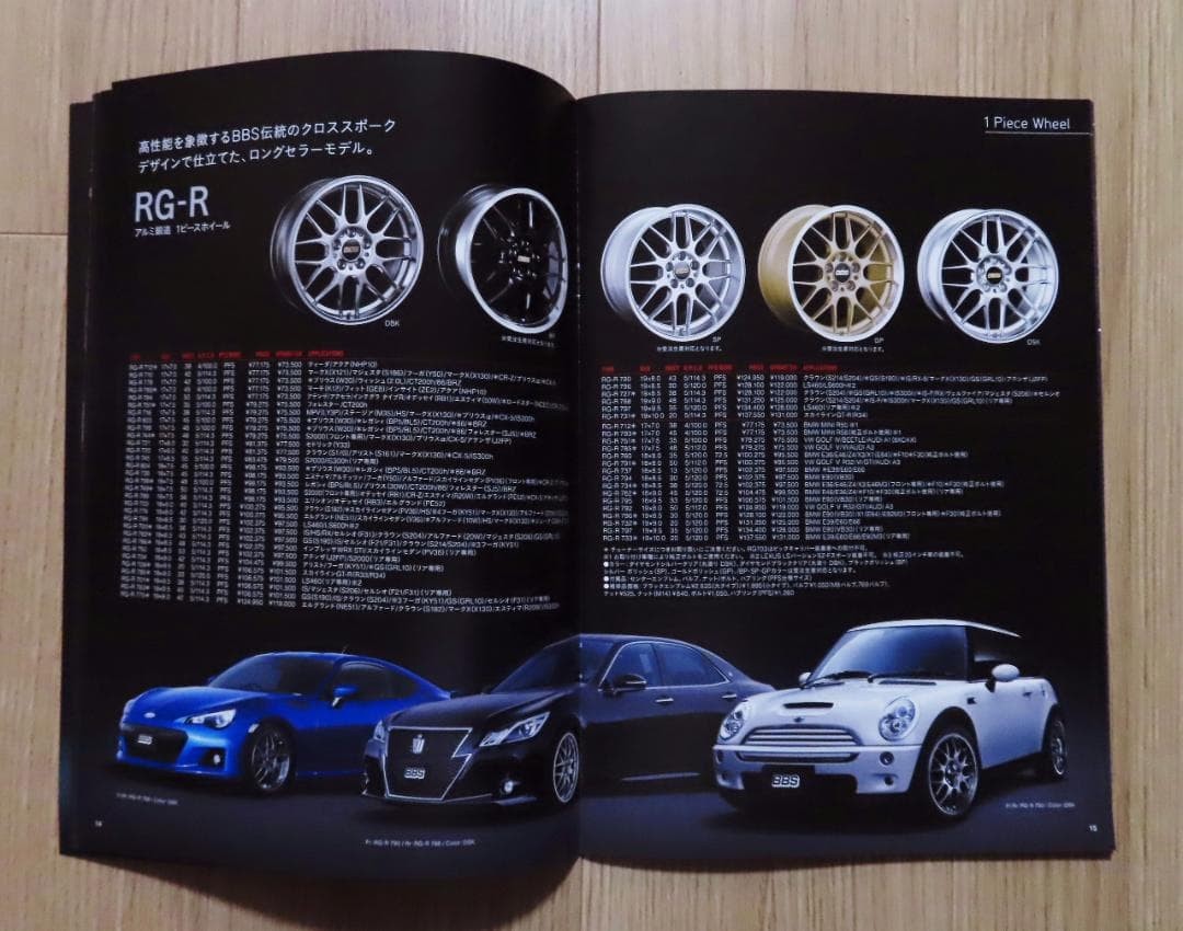BBS Japan Forged Wheel Catalog 2013-2014 A4 35 pages