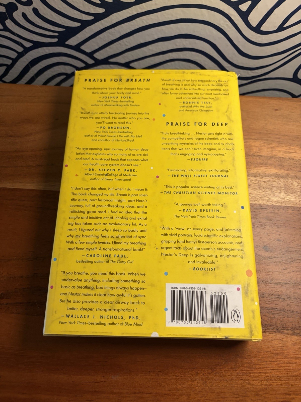 Breath By James Nestor, hardcover, free shipping