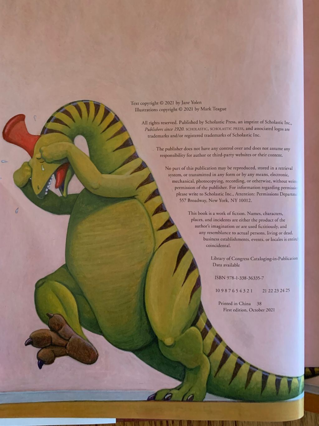 How Do Dinosaurs Say Goodbye? SIGNED by Jane Yolen First Edition First Printing