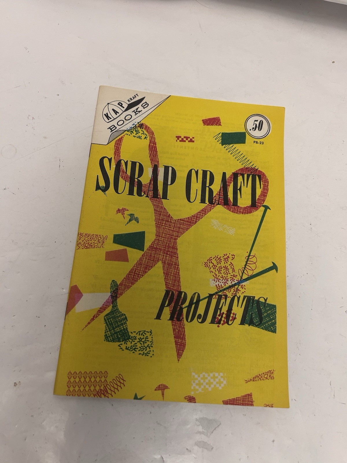 Kap Kraft Books Scrap Craft Projects SC book c1966