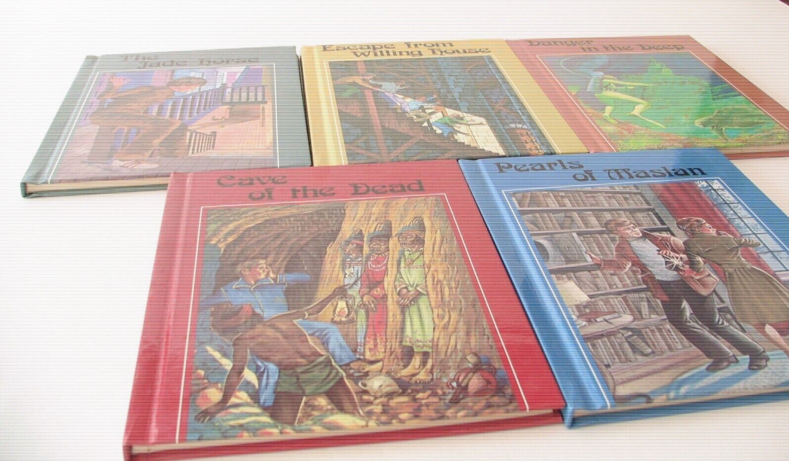 ACTION Books Vintage High Interest Book Set (5 of 6 titles)  Benefic Press 1980 