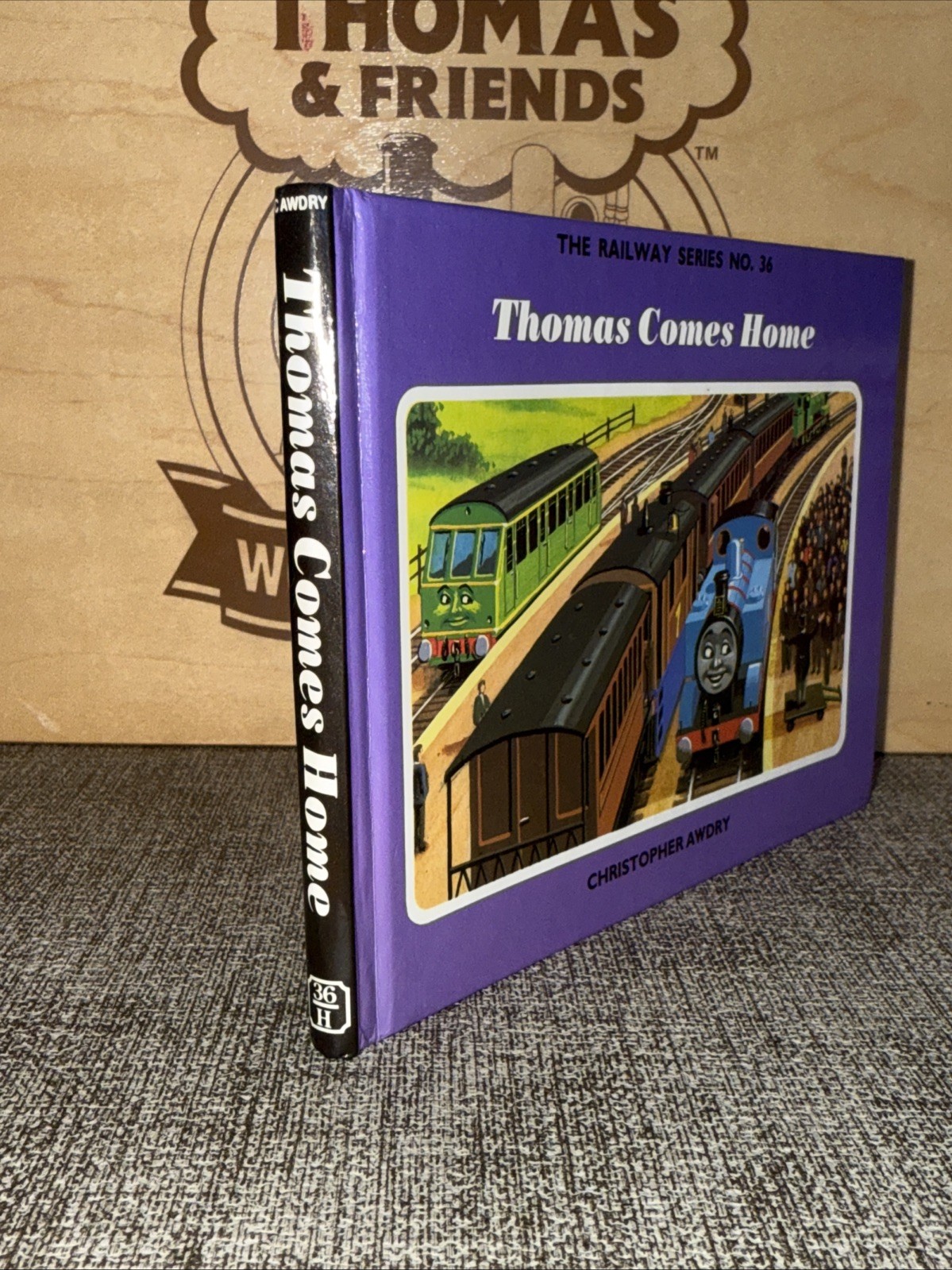 THOMAS COMES HOME THOMAS FRIENDS TANK ENGINE TRAIN C. AWDRY THE RAILWAY SERIES