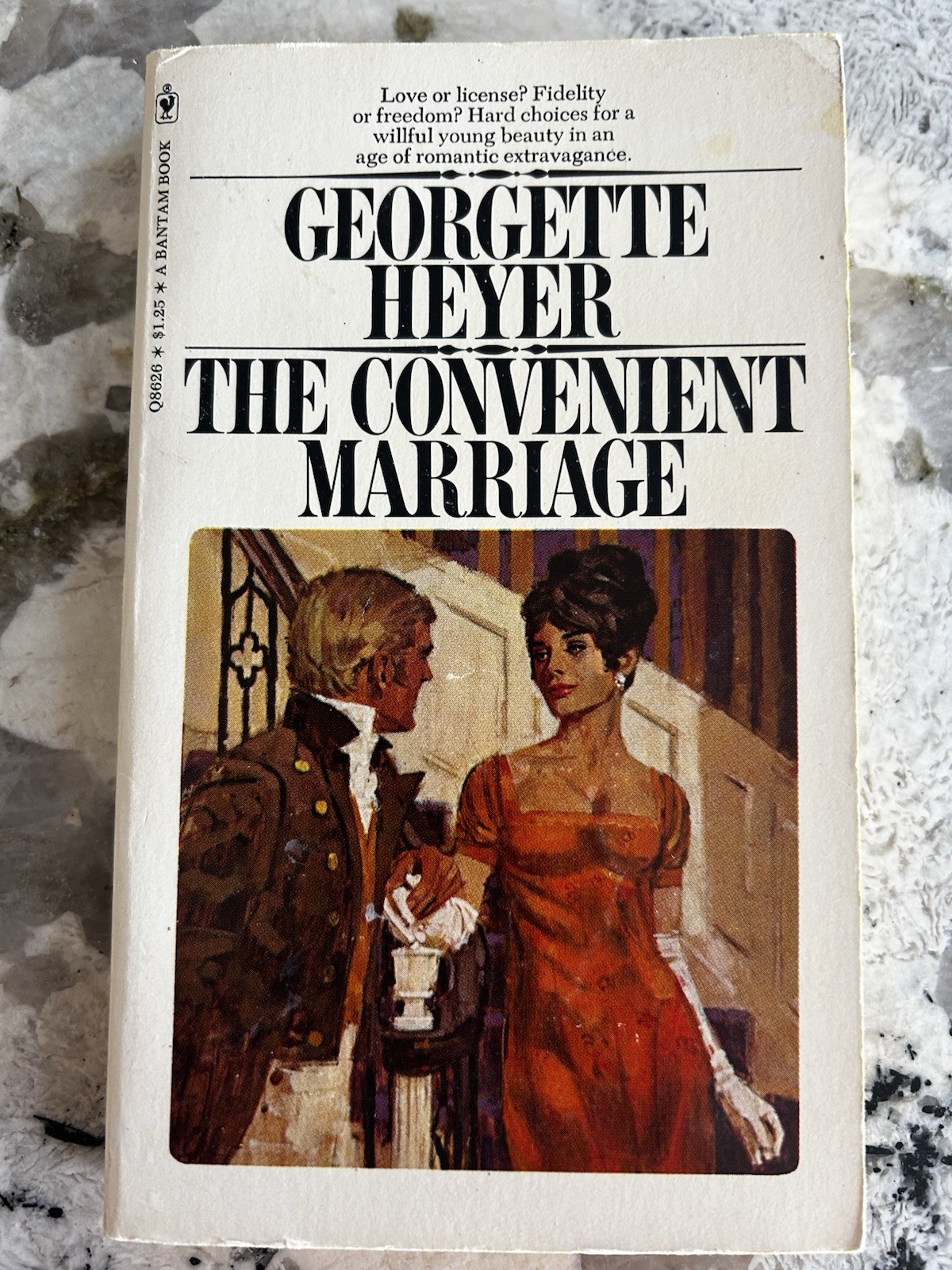 The Convenient Marriage by Georgette Heyer 1975 paperback
