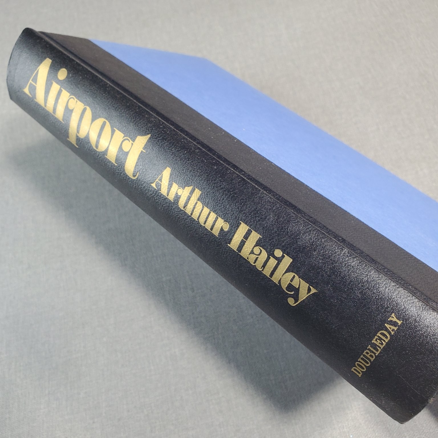 Airport Arthur Hailey 1968 First Edition Doubleday Aviation Thriller Signed