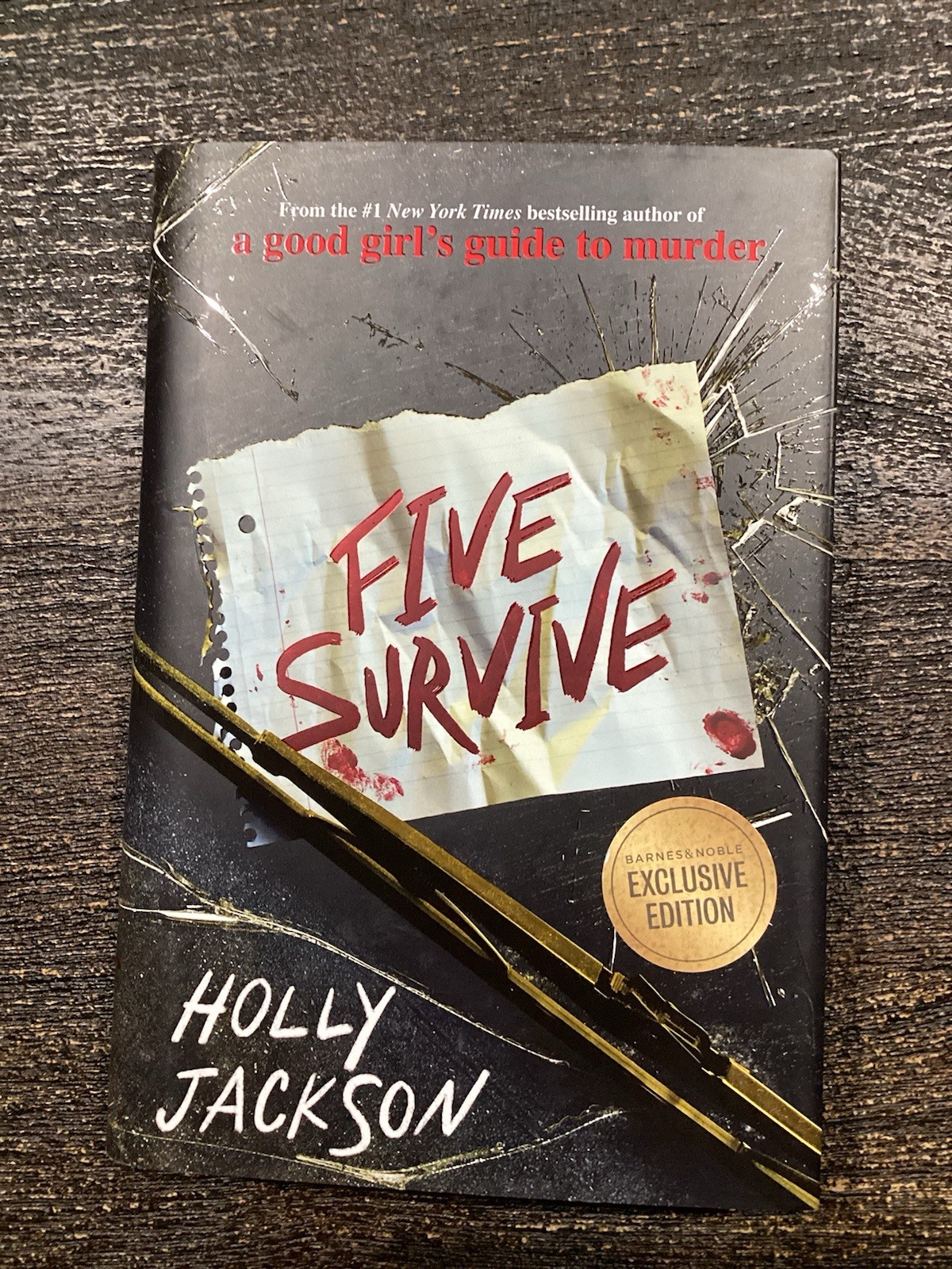 Five Survive by Holly Jackson -VG Hardcover