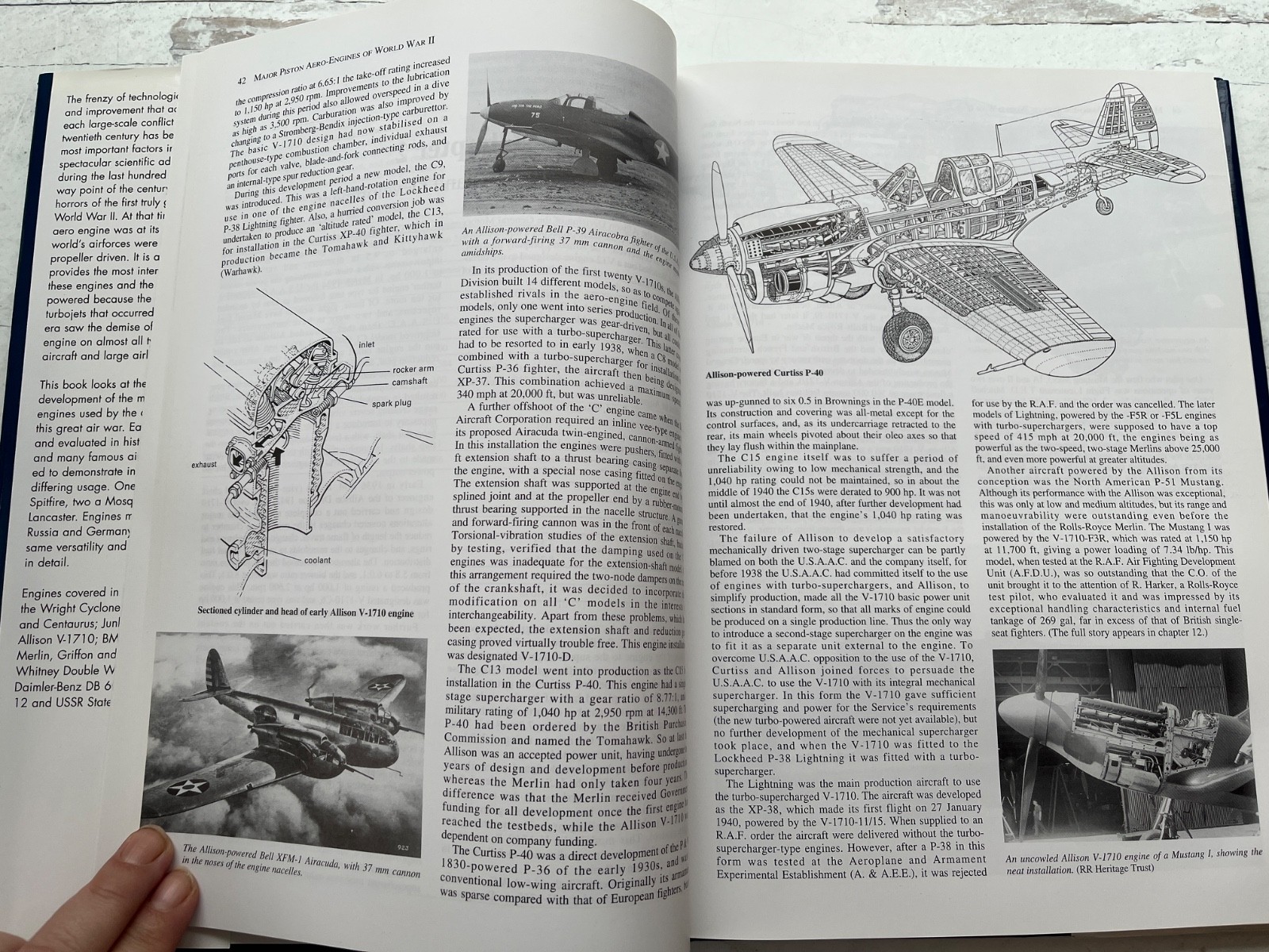 Major Piston Aero Engines of World War II / 2 hardcover Victor Bingham 2001