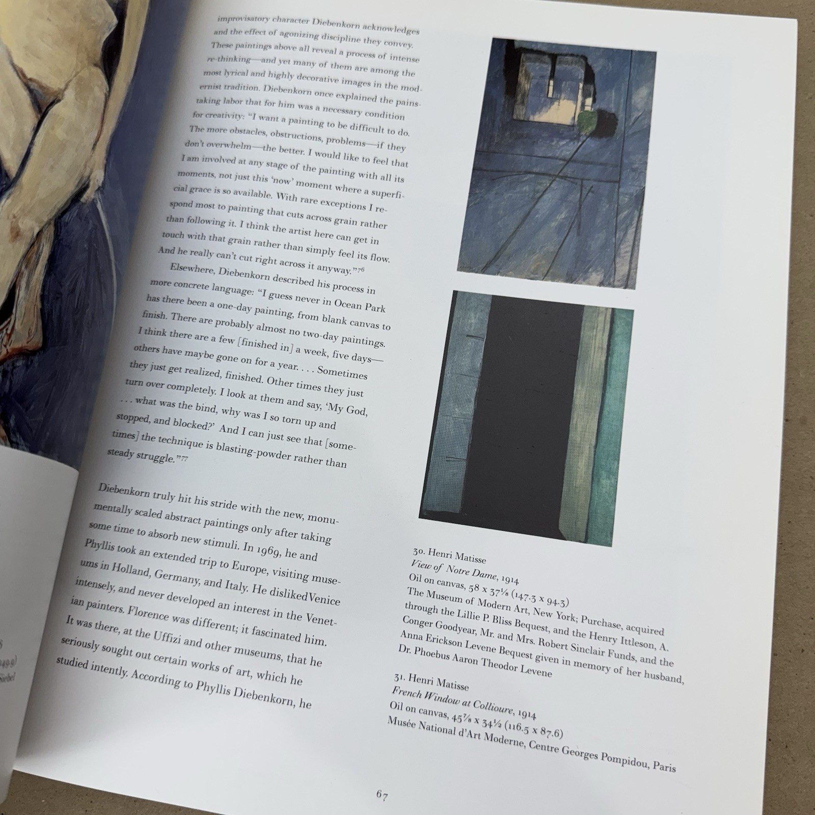 THE ART OF RICHARD DIEBENKORN Jane Livingston WHITNEY MUSEUM