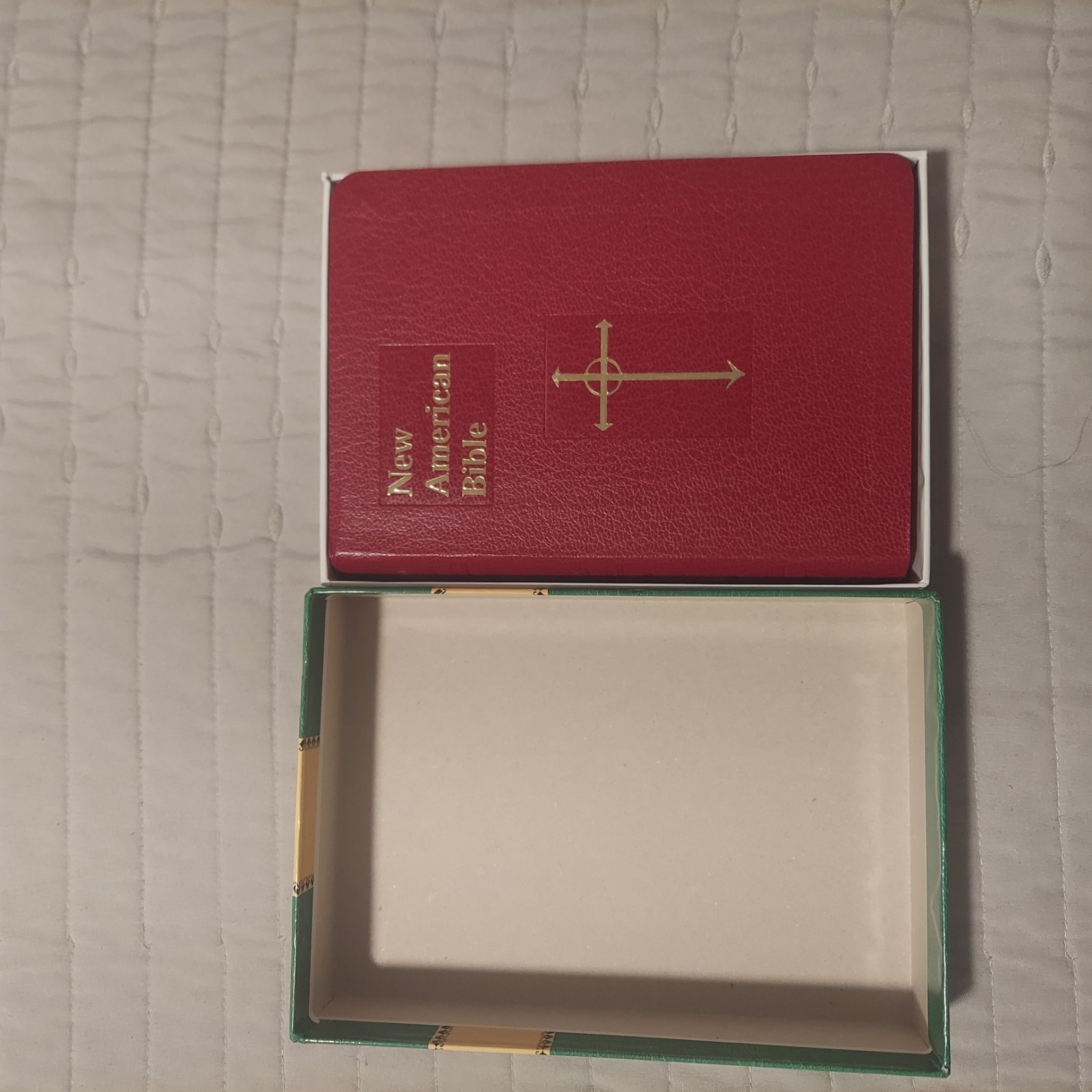 Saint Joseph Edition of The New American Bible Illustrated Simulated Leather
