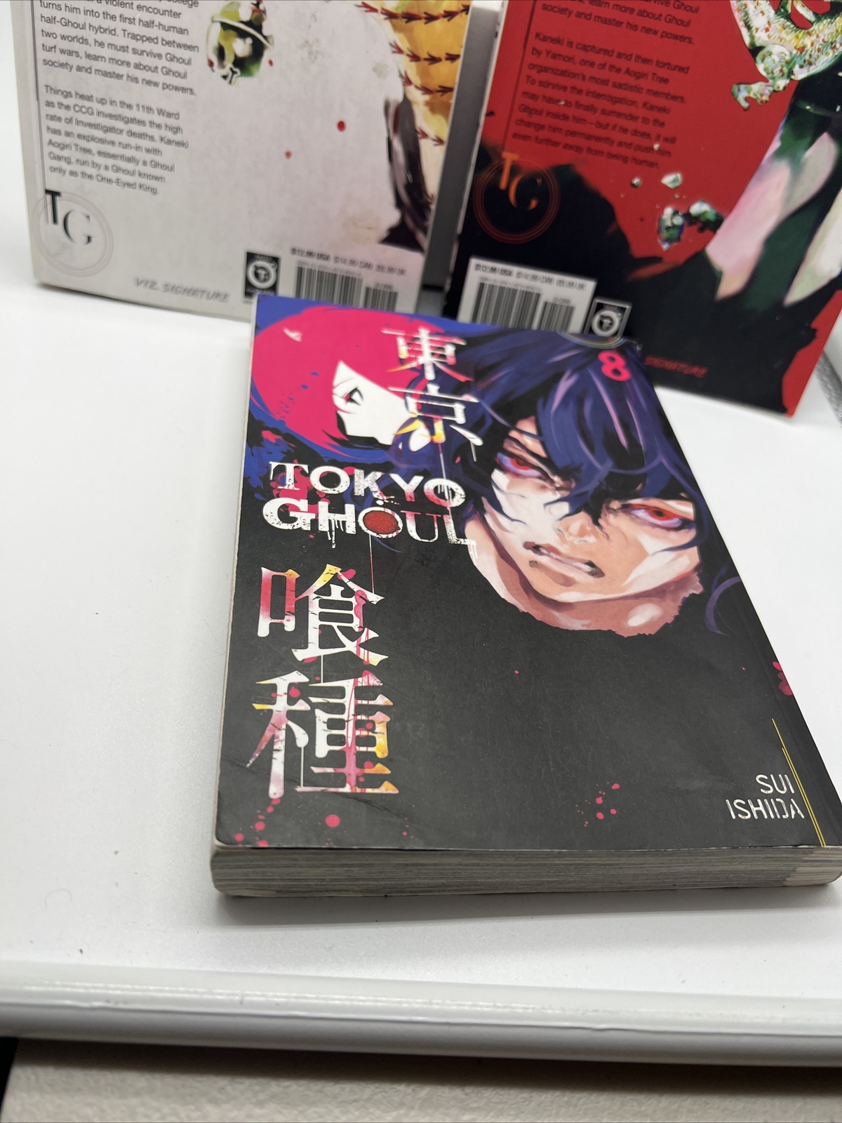 TOKYO GHOUL Manga Lot Volume 1-4 6-8 English Viz Media Read