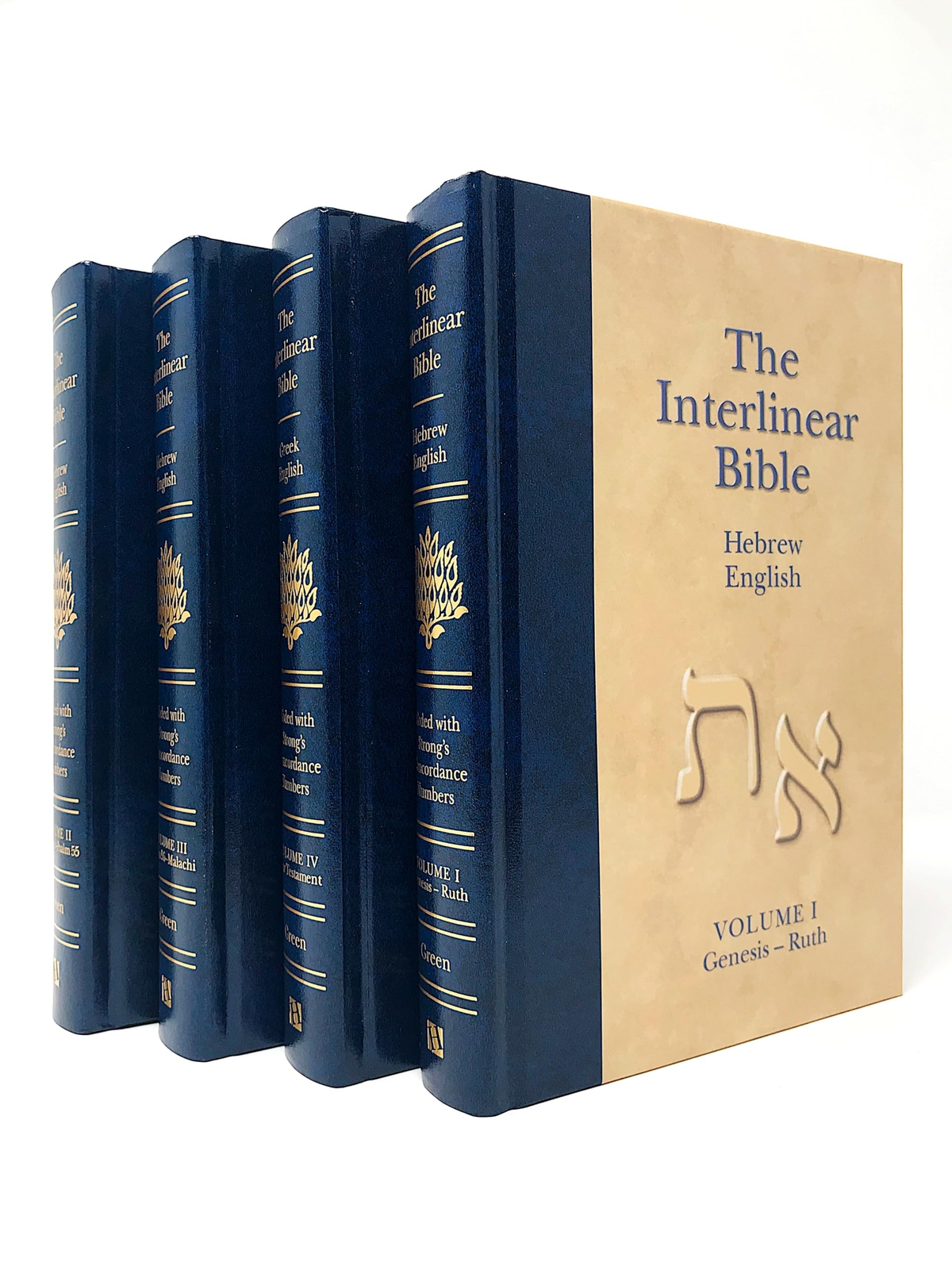 The Interlinear Bible Hebrew-English 4 Volume Set Ancient Greek Edition