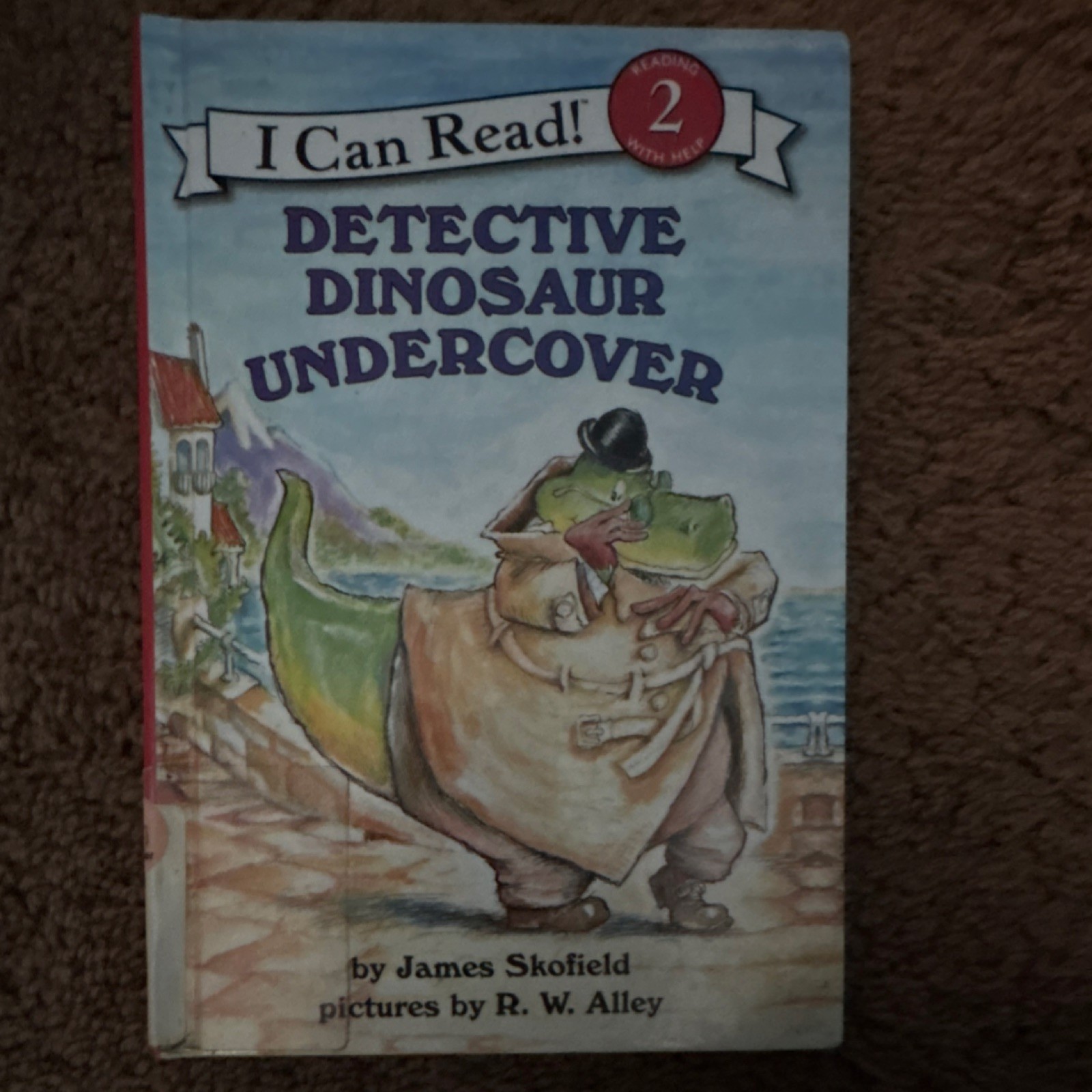 Detective Dinosaur Undercover by Skofield, Alley, Harper, Hardcover I can read 2