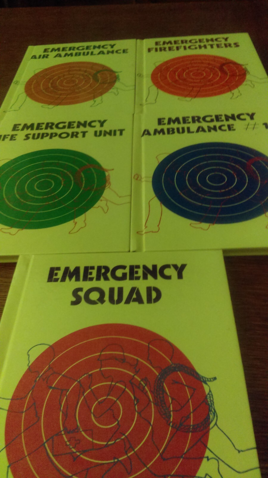 EMERGENCY Worker Set (5 of 6 titles)  By Anabel Dean – Hardcover- Benefic Press