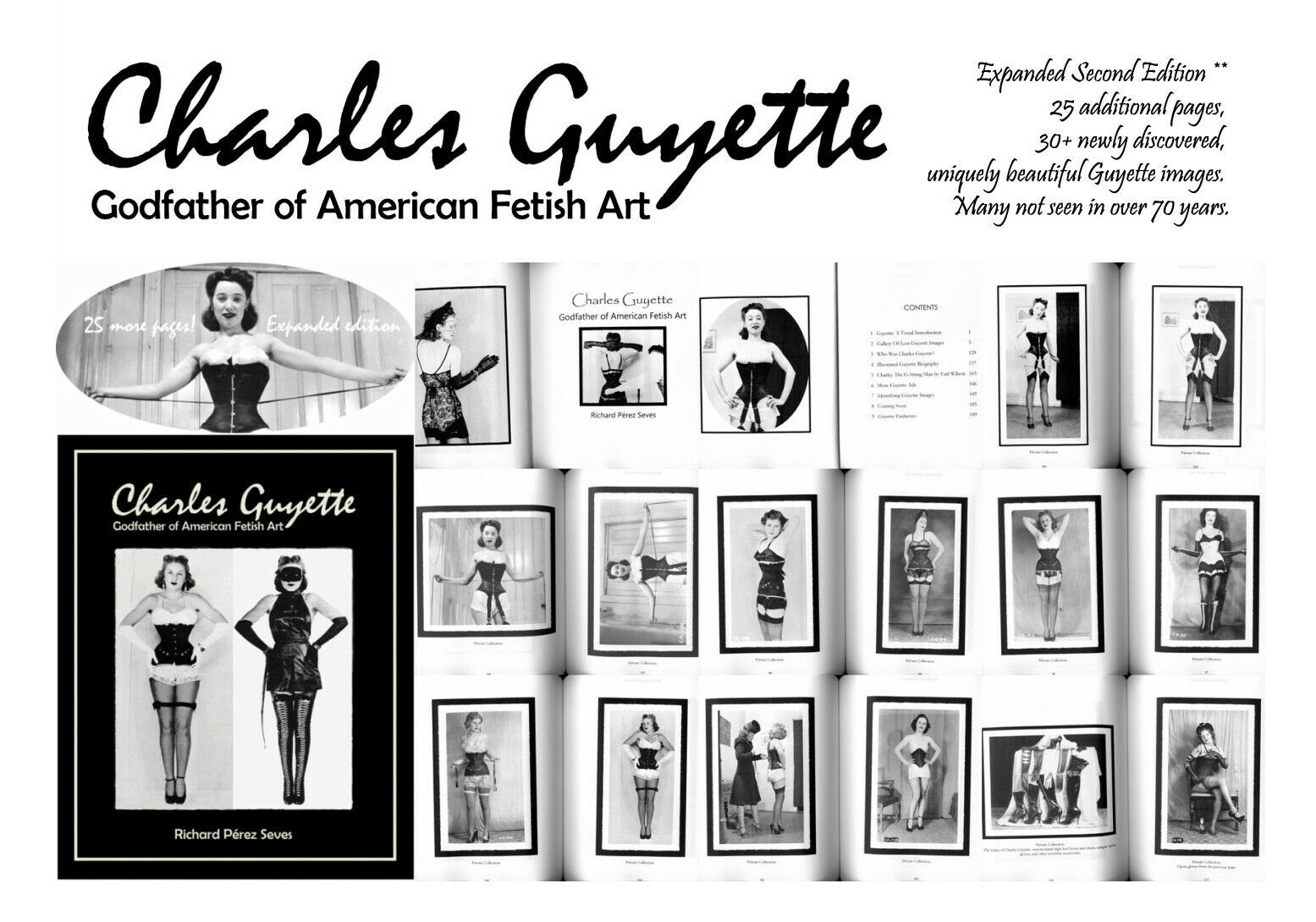 CHARLES GUYETTE: Godfather of American Fetish Art, Irving Klaw, Bettie Page