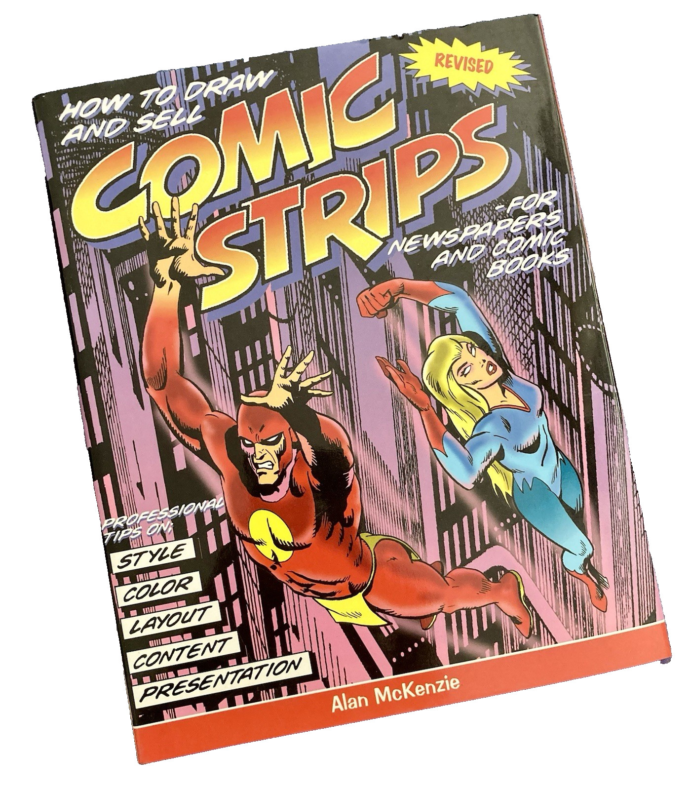 How to Draw And Sell COMIC STRIPS by Alan McKenzie Professional Tips Cartoons