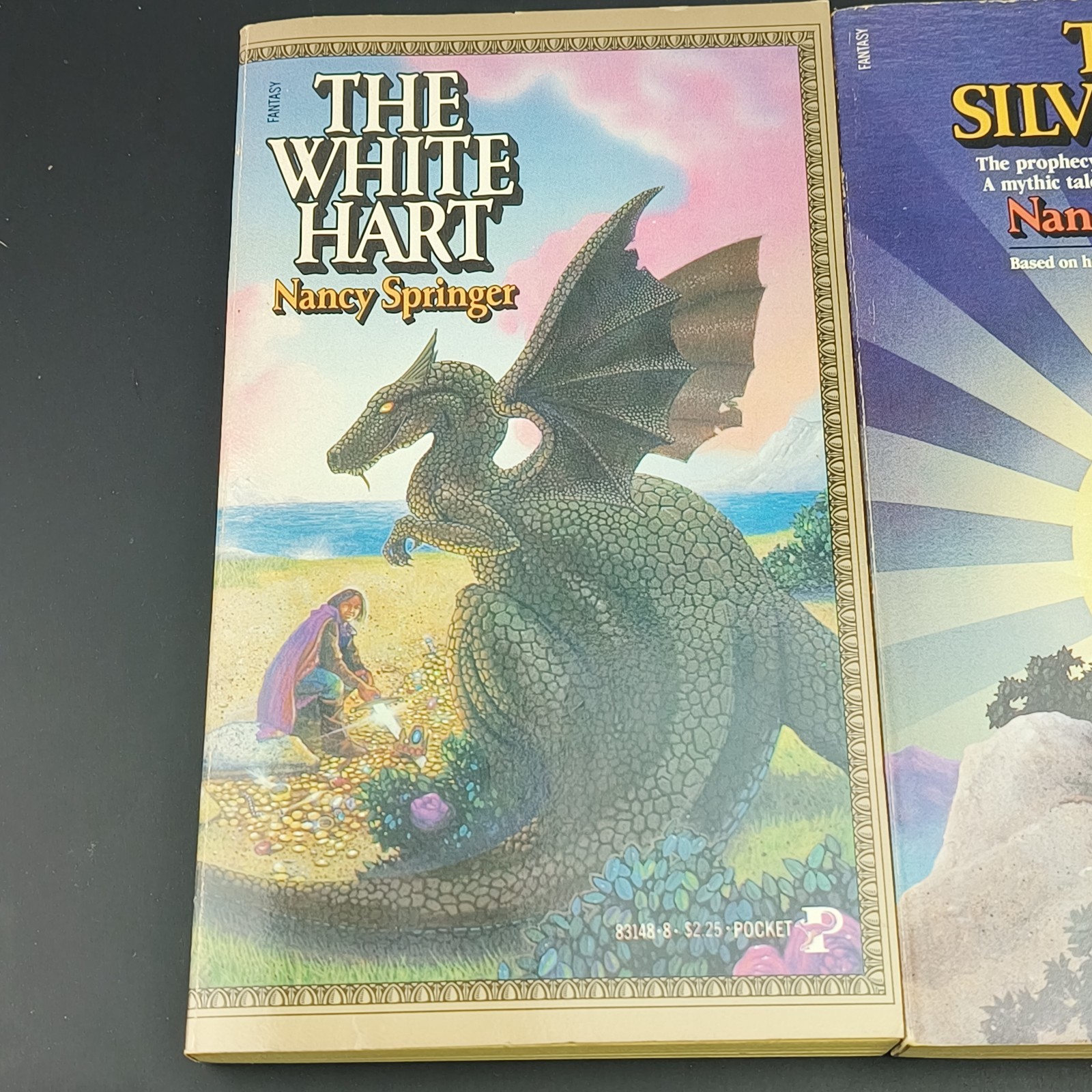 White Hart And Silver Sun Books 1 & 2 Nancy Springer Paperback Fantasy Lot Isle