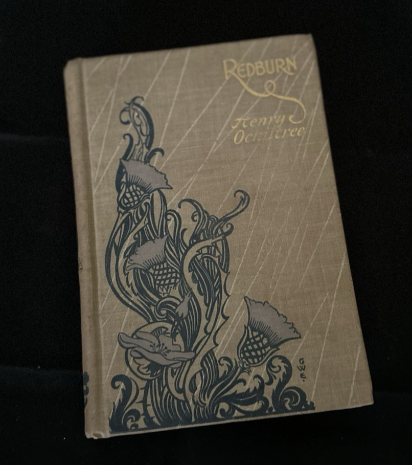 1896 REDBURN Henry Ochiltree Antique Victorian Decorative Cloth