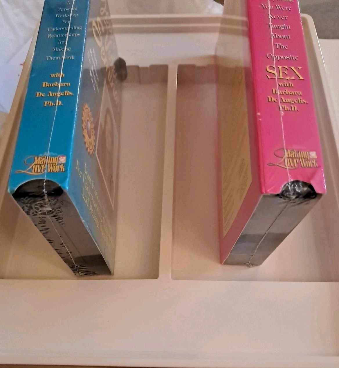 Making Love Work Relationship Program Set 2 VHS Sealed 5 Cassettes & 2 Books