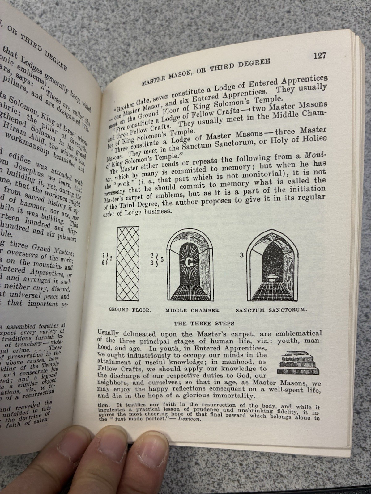 The Builders, and Duncan’s Ritual of Freemasonry (lot of 2 volumes)
