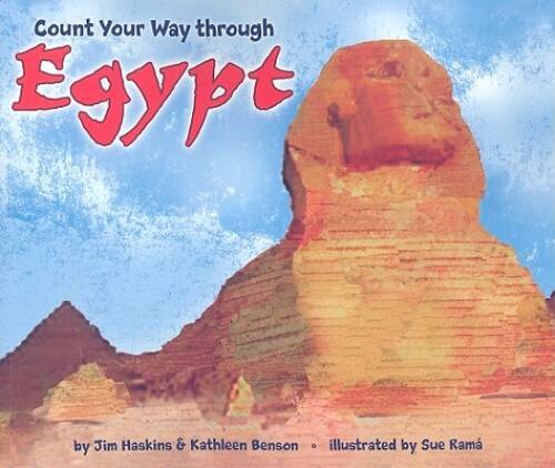 Count Your Way Through Egypt – Paperback By Haskins, Jim – VERY GOOD