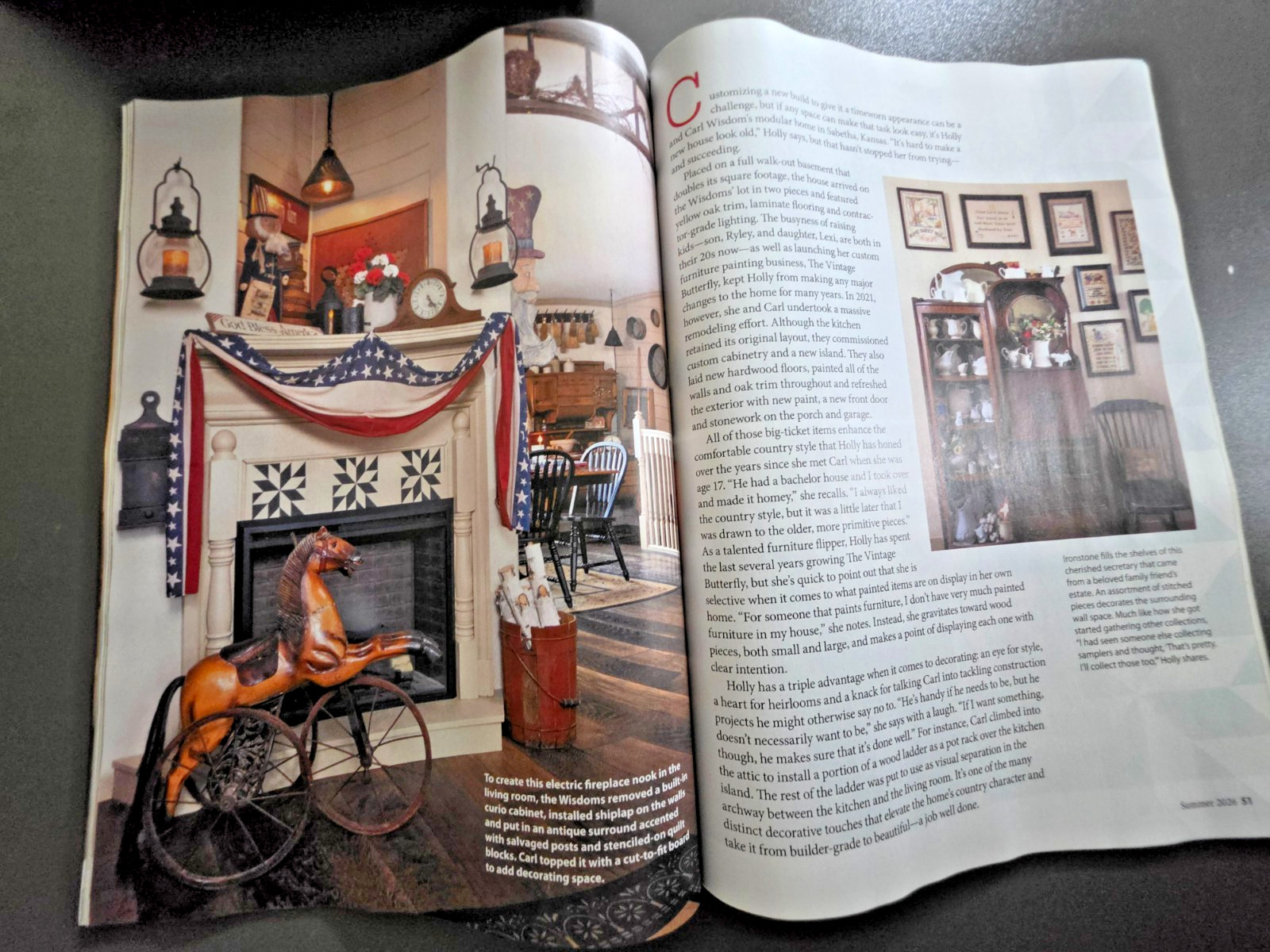 Home Magazine by Country Sampler – 20+ Easy DIYs For Summer – Present Meets Past