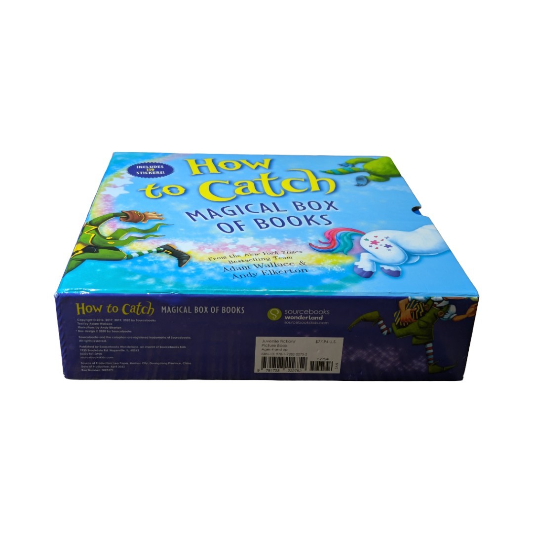 How To Catch-Magical Box Of BooksHarcover 6 Books In Total Stickers NOT Included