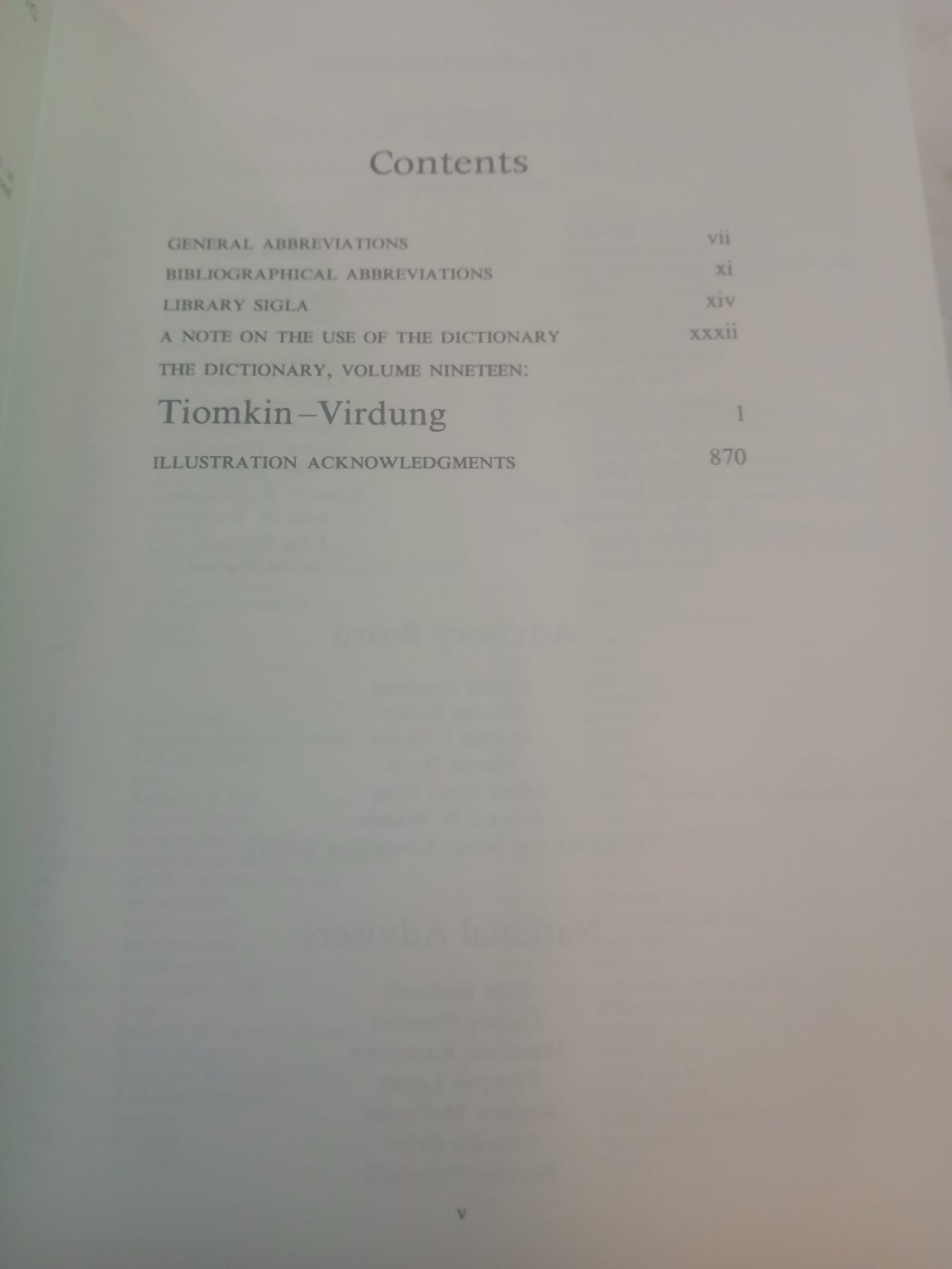 New Grove Dictionary of Music & Musicians Vol 19 Stanley Sadie 1980