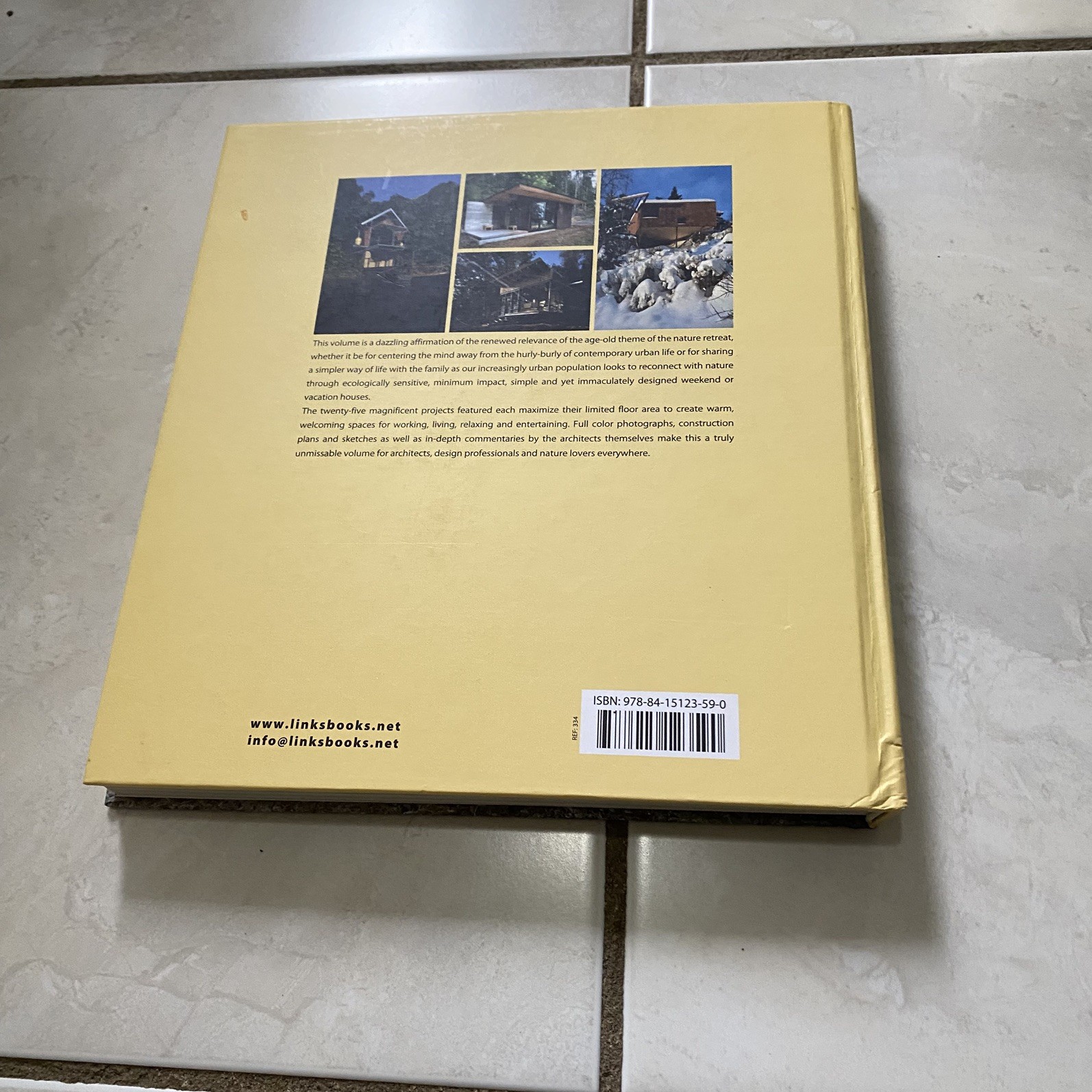 Small Houses in Nature Hardcover Architecture Design Book Links Books