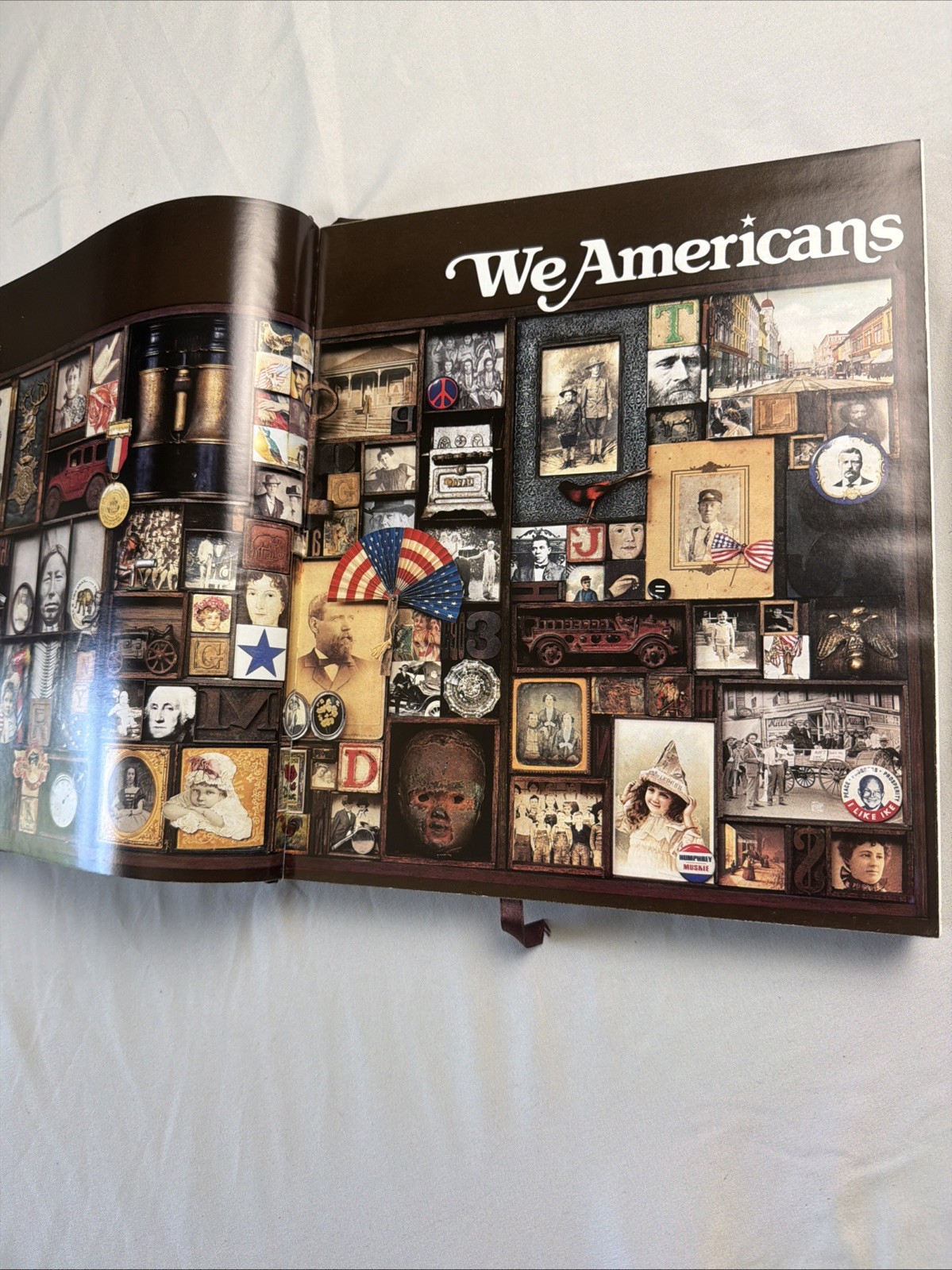 Vintage 1988 Edition “WE AMERICANS” (Hardcover) NATIONAL GEOGRAPHIC “Big Book”