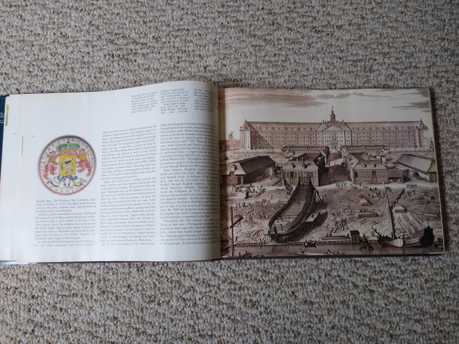 Romance of the Sea Book Vintage Boats Ships Maritime Photography History Vintage