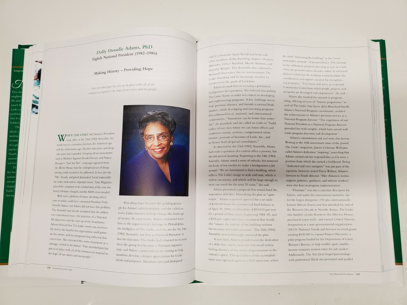 The Links, Inc. Transformational Links Book Earnestine Green McNealey, PhD 2019