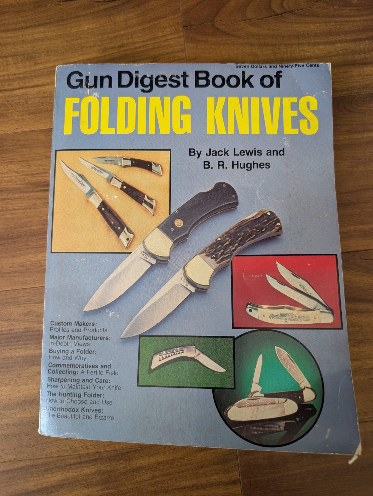 GUN DIGEST BOOK of FOLDING KNIVES JACK LEWIS & B.R. HUGHES