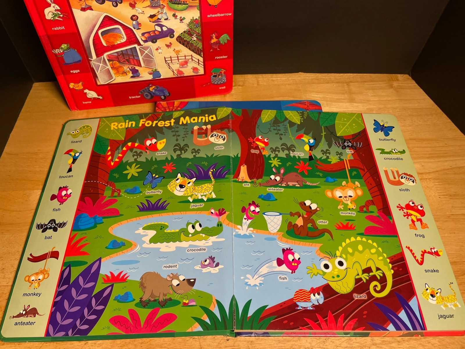 Lot Of 3 Kidsbooks Search & Find Early Reader Hardcover Board Books