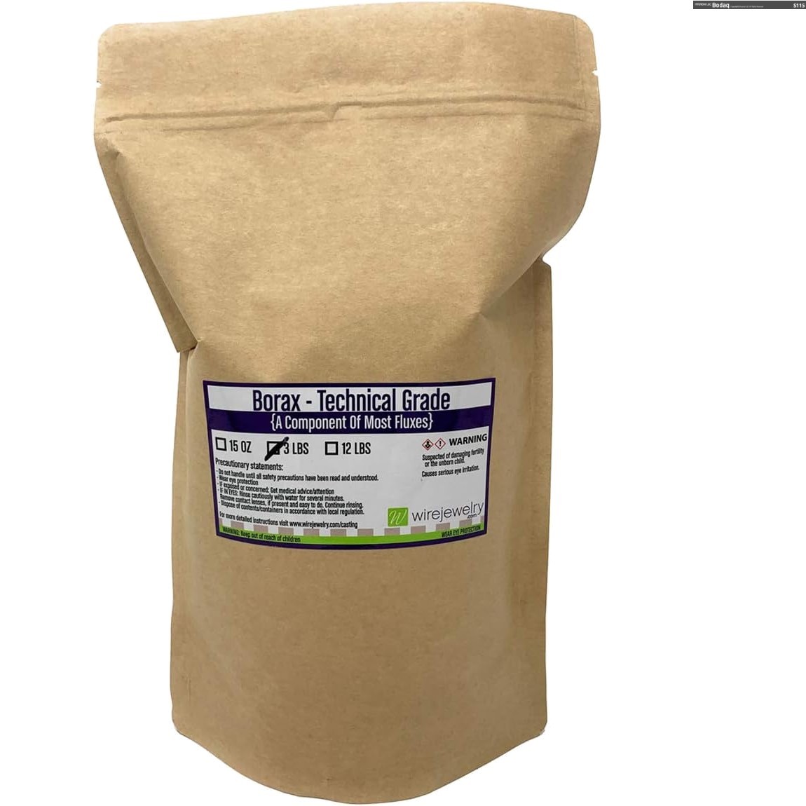 Borax Technical Grade – 3 lb All-Natural Multipurpose Cleaner & Craft Essential