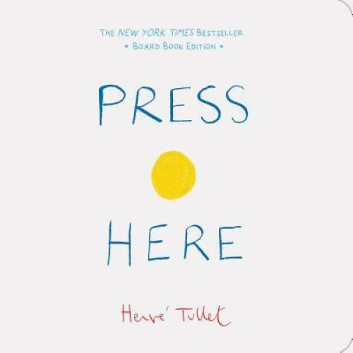 Press Here: Board Book Edition – Board book By Tullet, Herve – VERY GOOD
