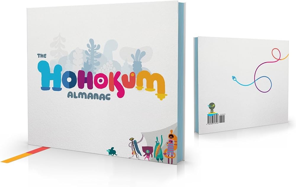 The HOHOKUM ALMANAC By Nick Hurwitch PS PlayStation Age 8 Hardcover NEW Sealed!