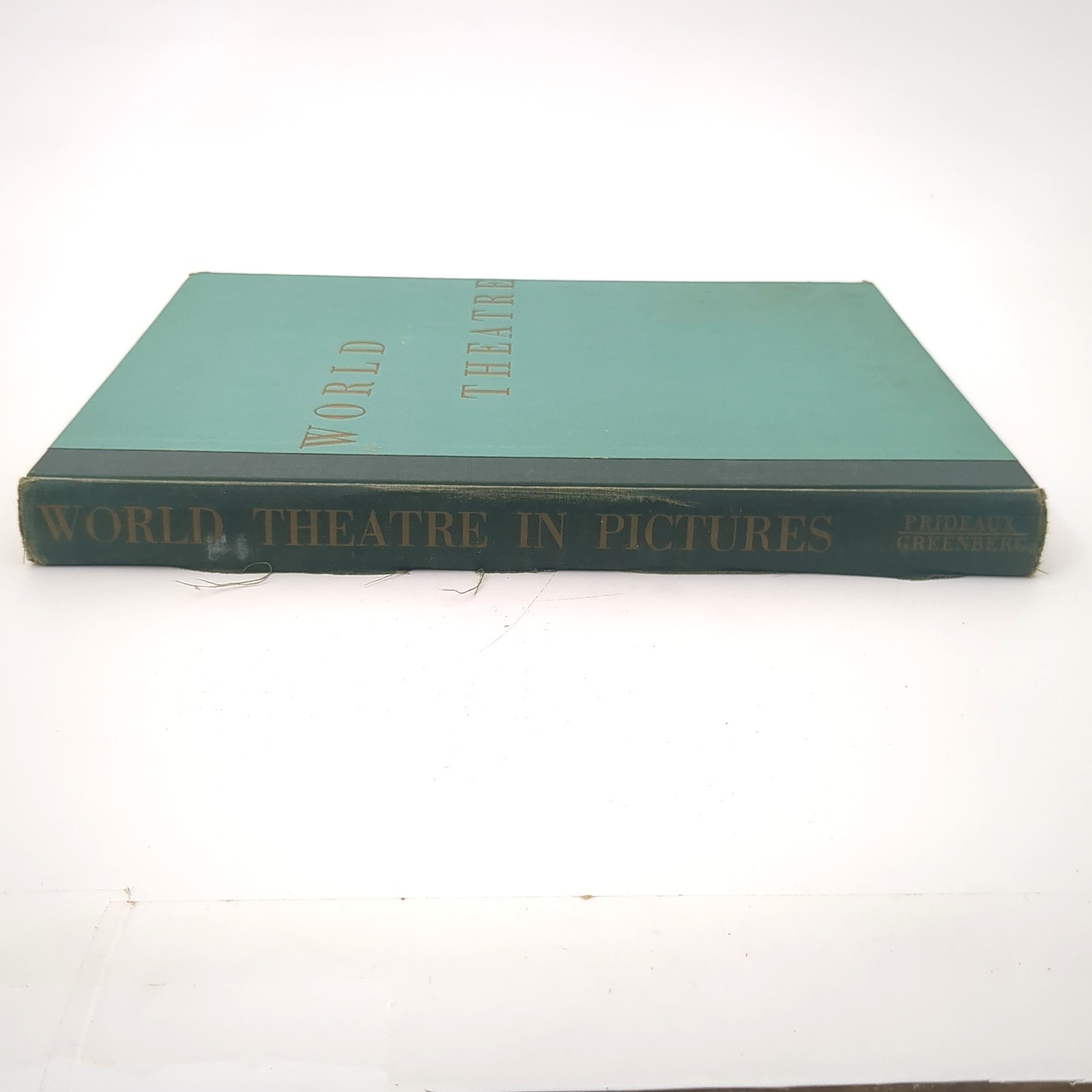 World Theater In Pictures Performing Arts Hardcover Book Tom Prideaux 1953