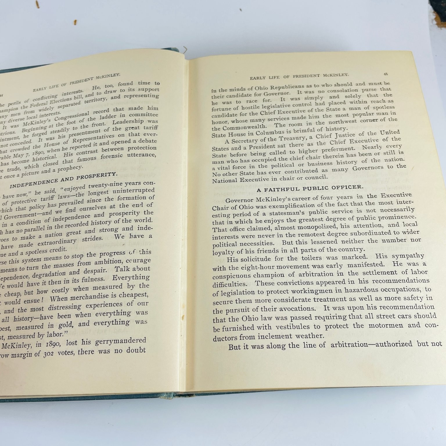 Memorial Life of William McKinley Townsend 1901 Illustrated Biography History