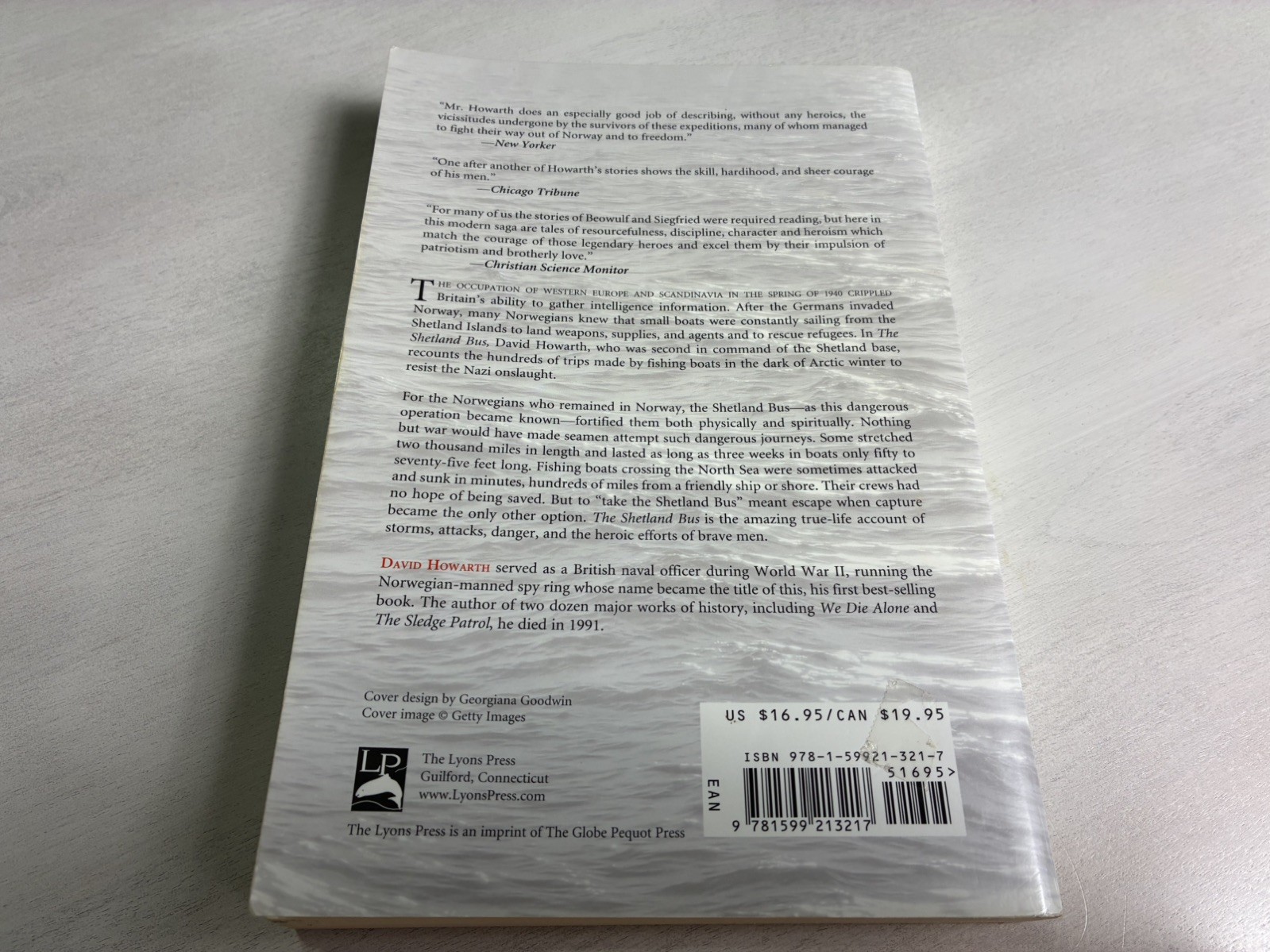 The Shetland Bus: A WWII Epic of Escape (2001) by David Howarth – PB Lyons Press